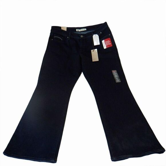 Levis 512 Perfectly Shaping Bootcut blue jeans NWT - Picture 3 of 7